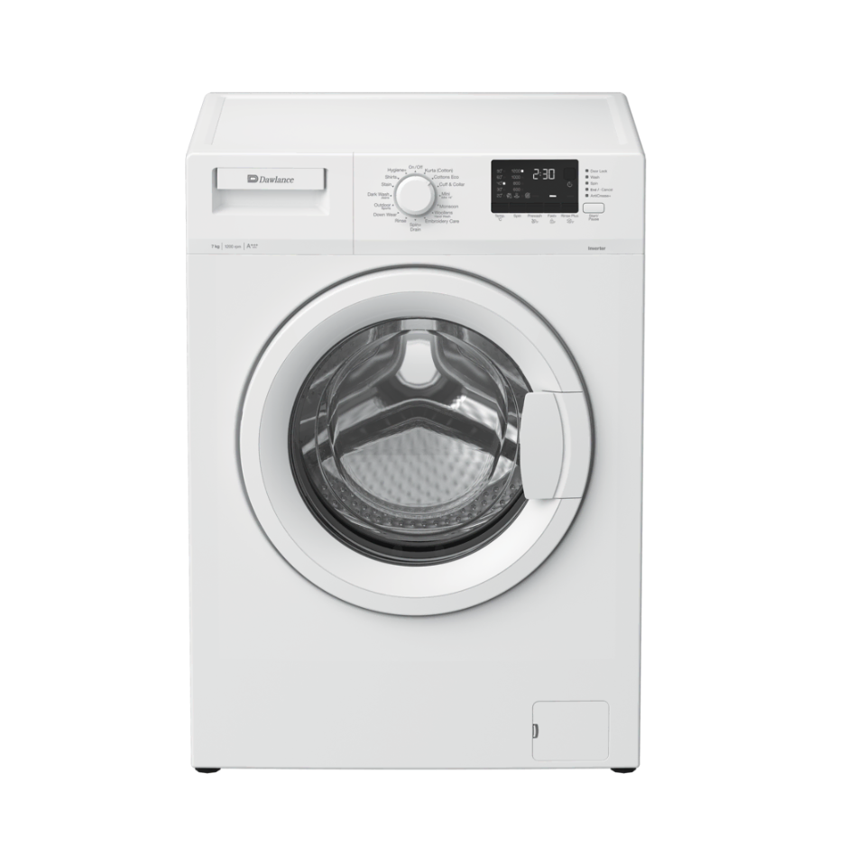DAWLANCE DWF-7120 W INVERTER FRONT LOAD AUTOMATIC WASHING MACHINE